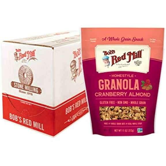 Bob's Red Mill - Granola Cranberry Almond - Case Of 6 - 11 Oz