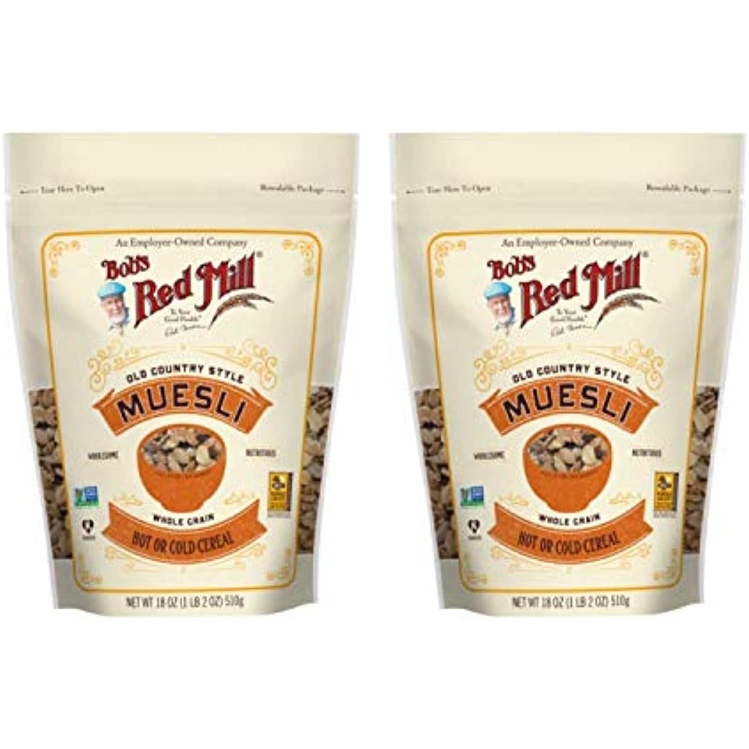 Bobs Red Mill Muesli Old Country Style 18.0 Oz(Pack Of 2)