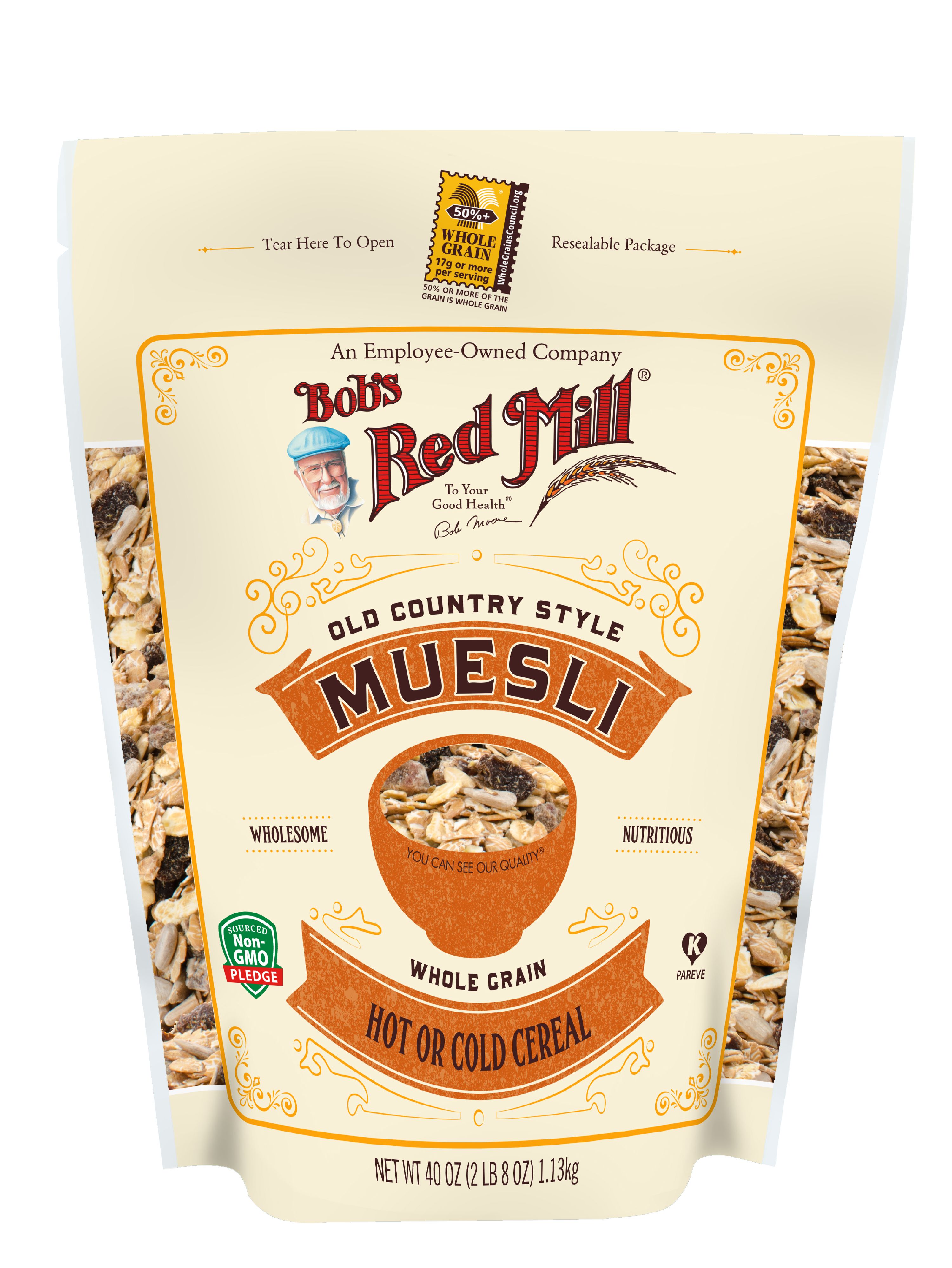Bob's Red Mill Old Country Style Muesli, 18 oz (Pack of 4)