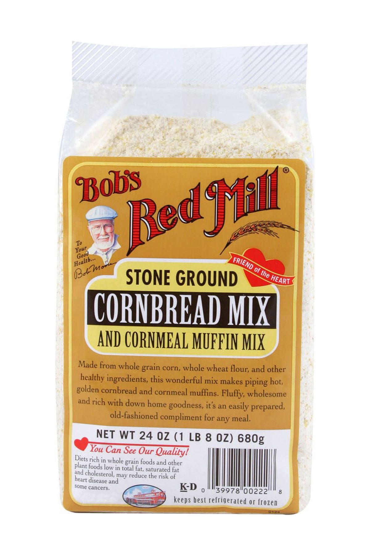 Bobs Red Mill Muffin Cornbread Mix, 24 Oz