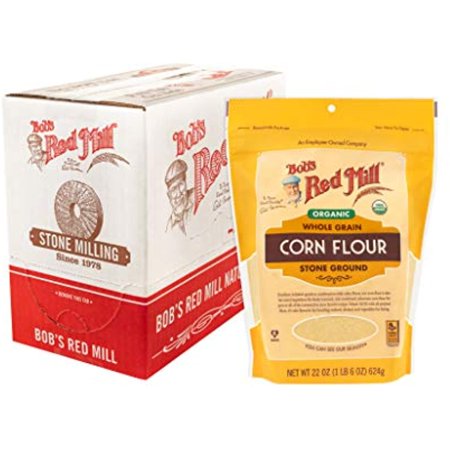Bobs Red Mill Organic Corn Flour, 22-Ounce (Pack Of 4)