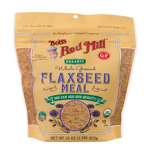 Bobs Red Mill Organic Flaxseed Meal, 16Oz (Pack Of 1) - Non Gmo, Vegan, Paleo Friendly, Keto Friendly, Kosher