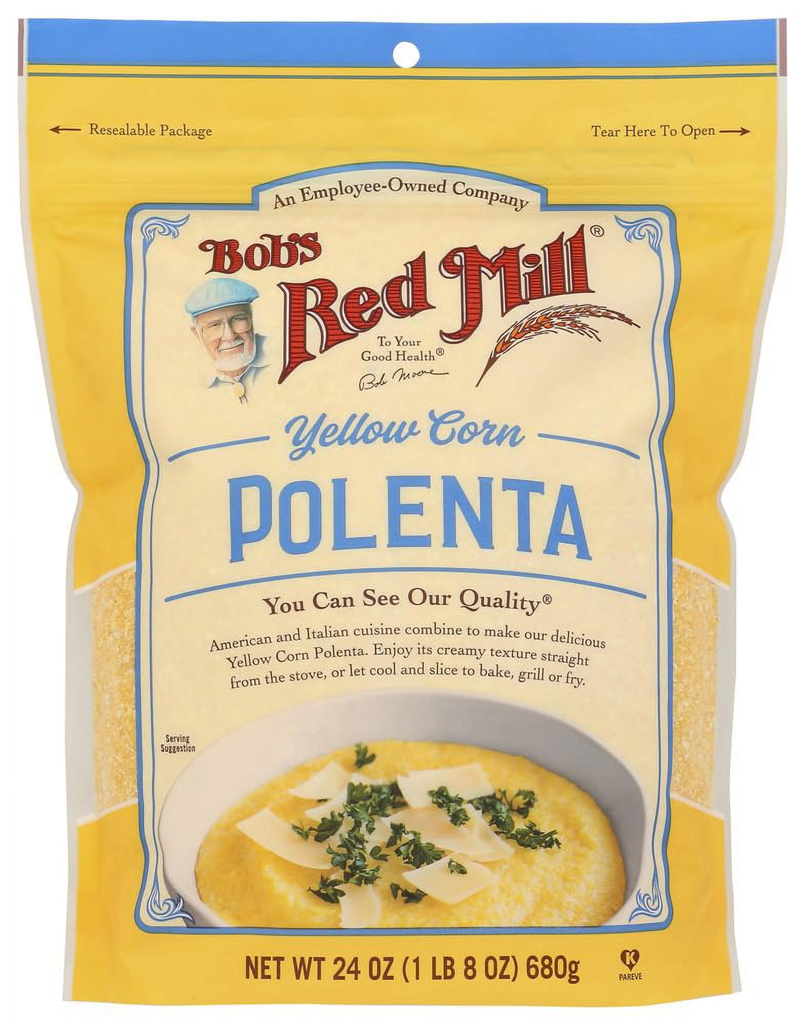 Bobs Red Mill Polenta Grits Golden Corn Grit 24 Ounce Pack Of 2