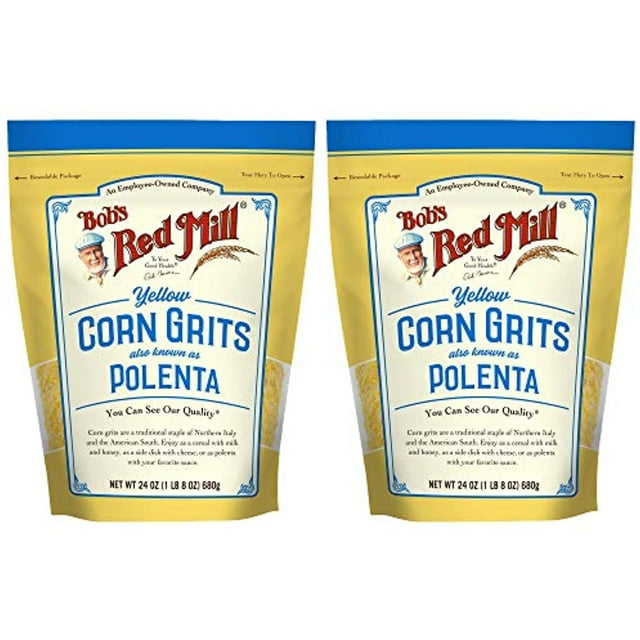 Bobs Red Mill Polenta Grits, Golden Corn Grit, 24 Ounce (Pack Of 2
