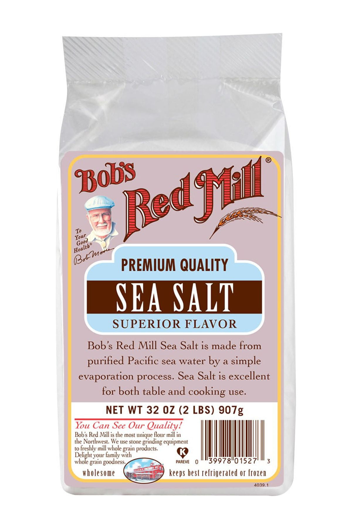 Bobs Red Mill Sea Salt, 32 Oz