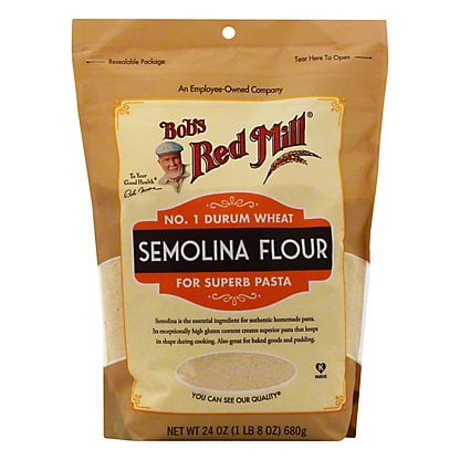 Bobs Red Mill Semolina Pasta Flour, 24 oz