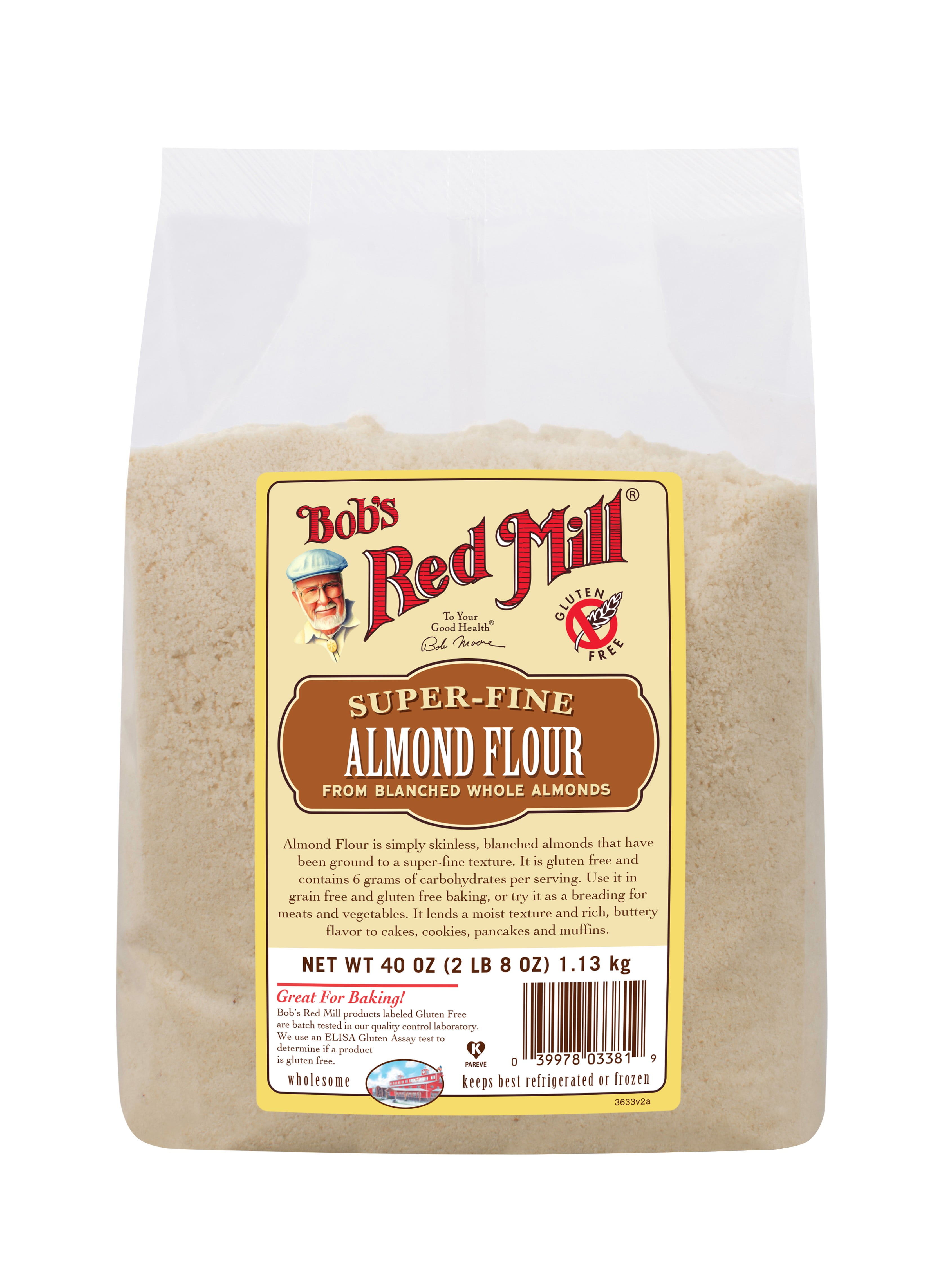 Bobs Red Mill Super Fine Almond Flour Oz Walmart Com