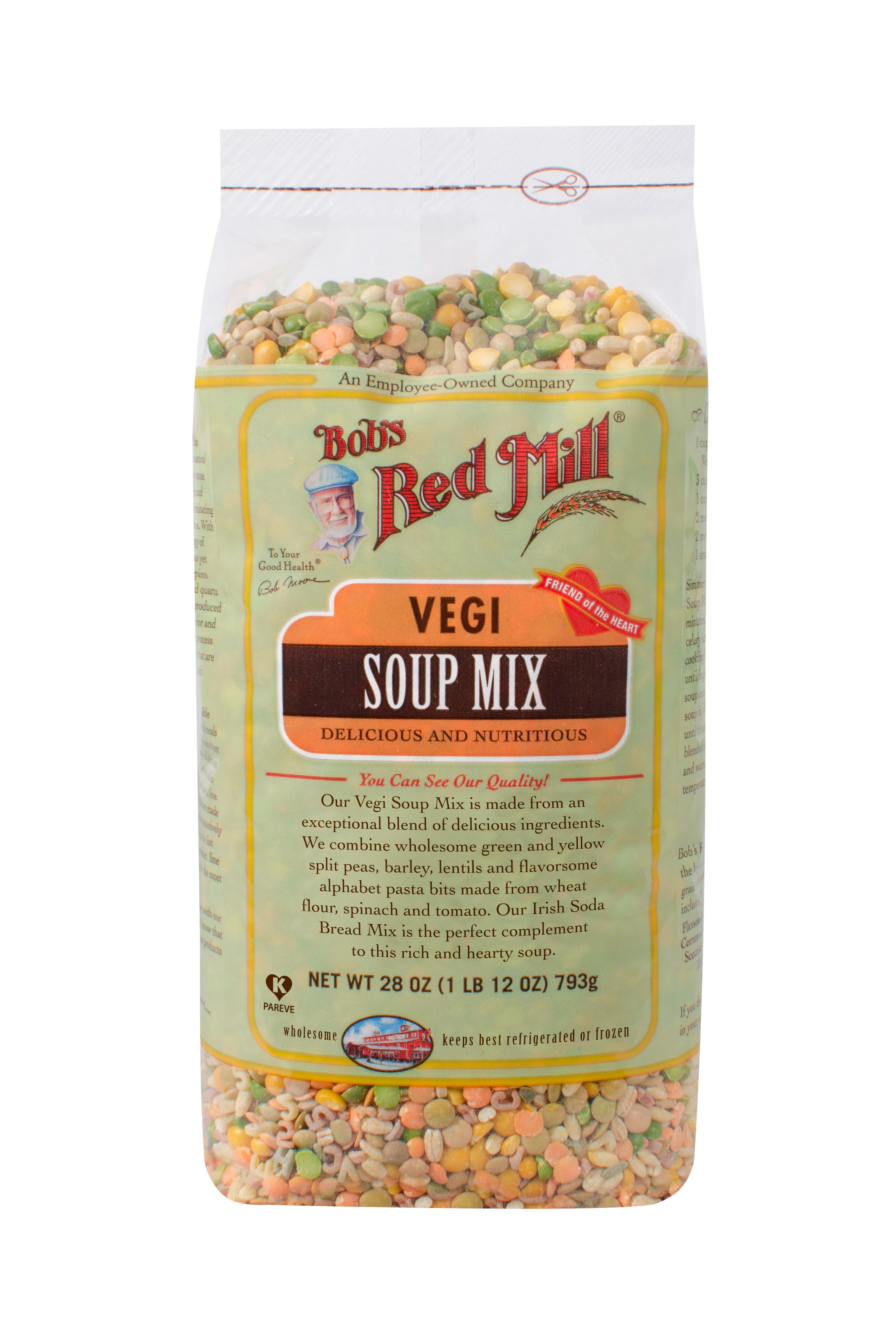 Bobs Red Mill Vegi Soup Mix, 28 Oz
