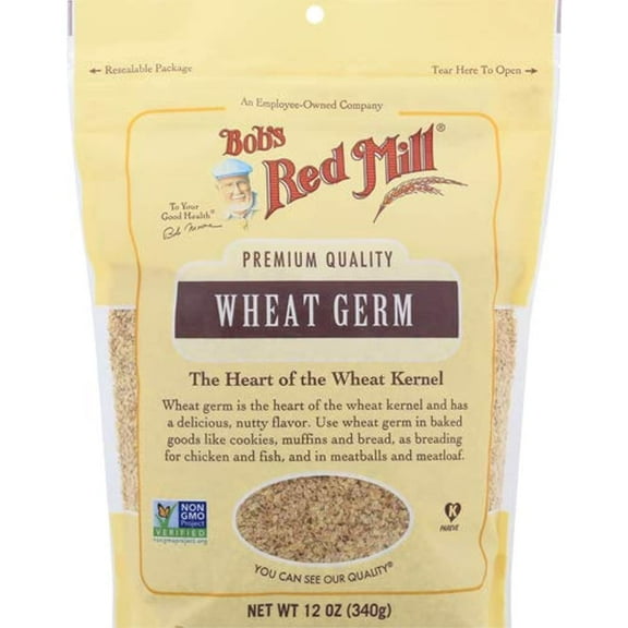 Bobs Red Mill Wheat Germ, 12 Ounce