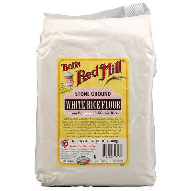 Bobs Red Mill White Rice Flour, 48 Oz