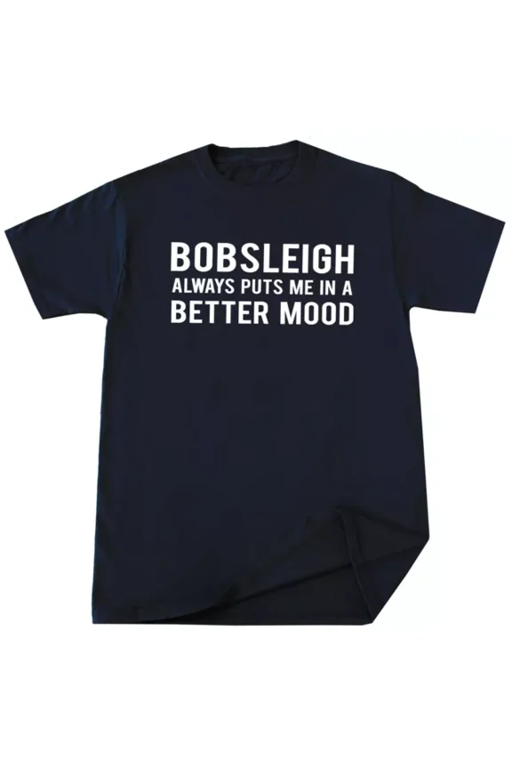 Bobsleigh T-Shirt Funny Bobsleigh Racing Tee Unisex S-5XL Hot Trending Shirt, Vintage Birthday Gift