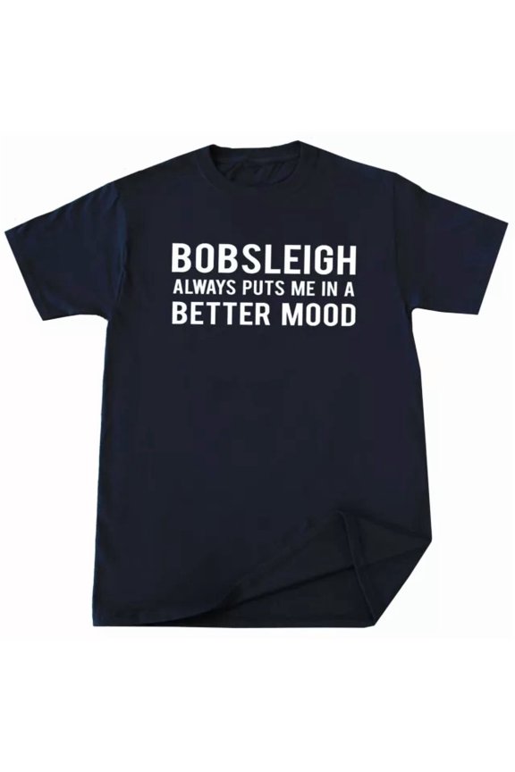 Bobsleigh T-Shirt Funny Bobsleigh Racing Tee