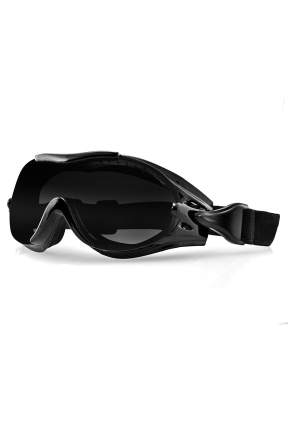 Phoenix Gloss Black Frame Smoked-Amber-Clear Lens