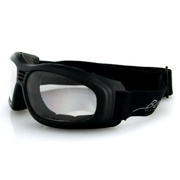 Bobster Touring II Goggle-Style Sunglasses w/Clear Lens
