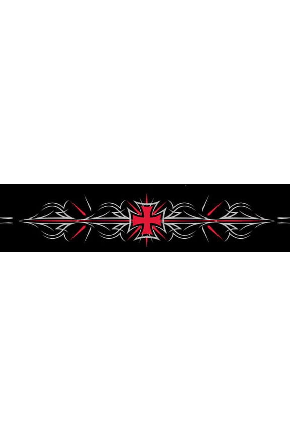 Zan Headgear Cotton Cooldanna Head/Neck Wrap Tribal Iron