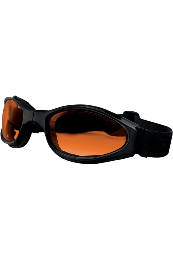 Crossfire Folding Goggle w/Amber Lens