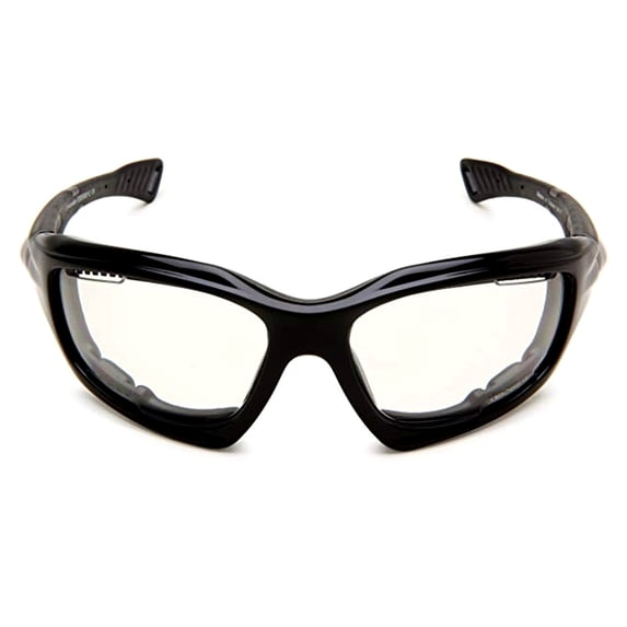 Bobster Desperado Sunglasses Black Frame w/Clear Lens