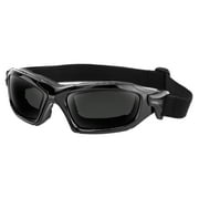 Bobster® Diesel Gloss Black Frame Smoked-Yellow-Clear Lens