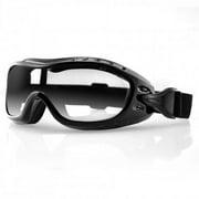 Bobster Eyewear Night Hawk OTG Goggles (Black / Clear Lens)
