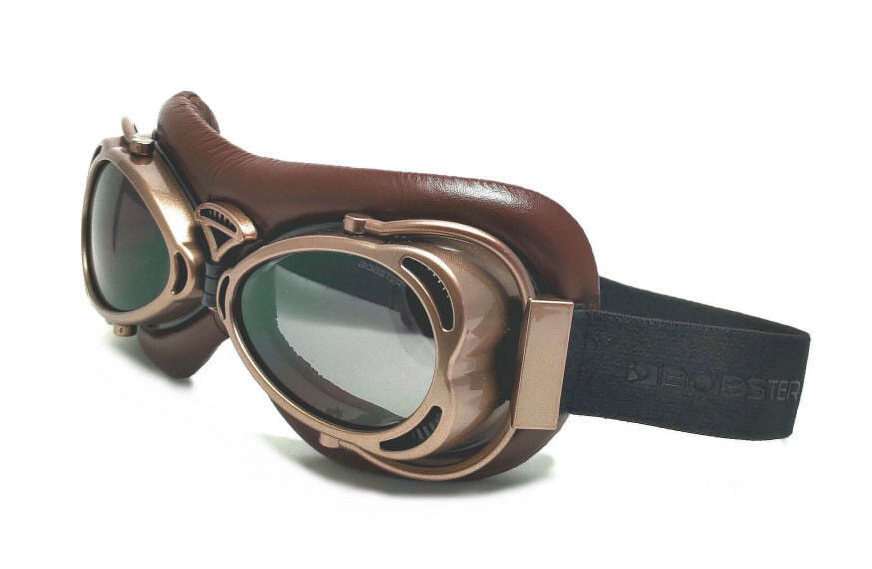 Bobster Flight Antique Goggles Brown w/Dark Smoke Lenses
