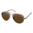 thumbnail image 1 of Bobster® Goose Gloss Clear Blush Frame Brown HD Silver Mirror Lens, 1 of 7