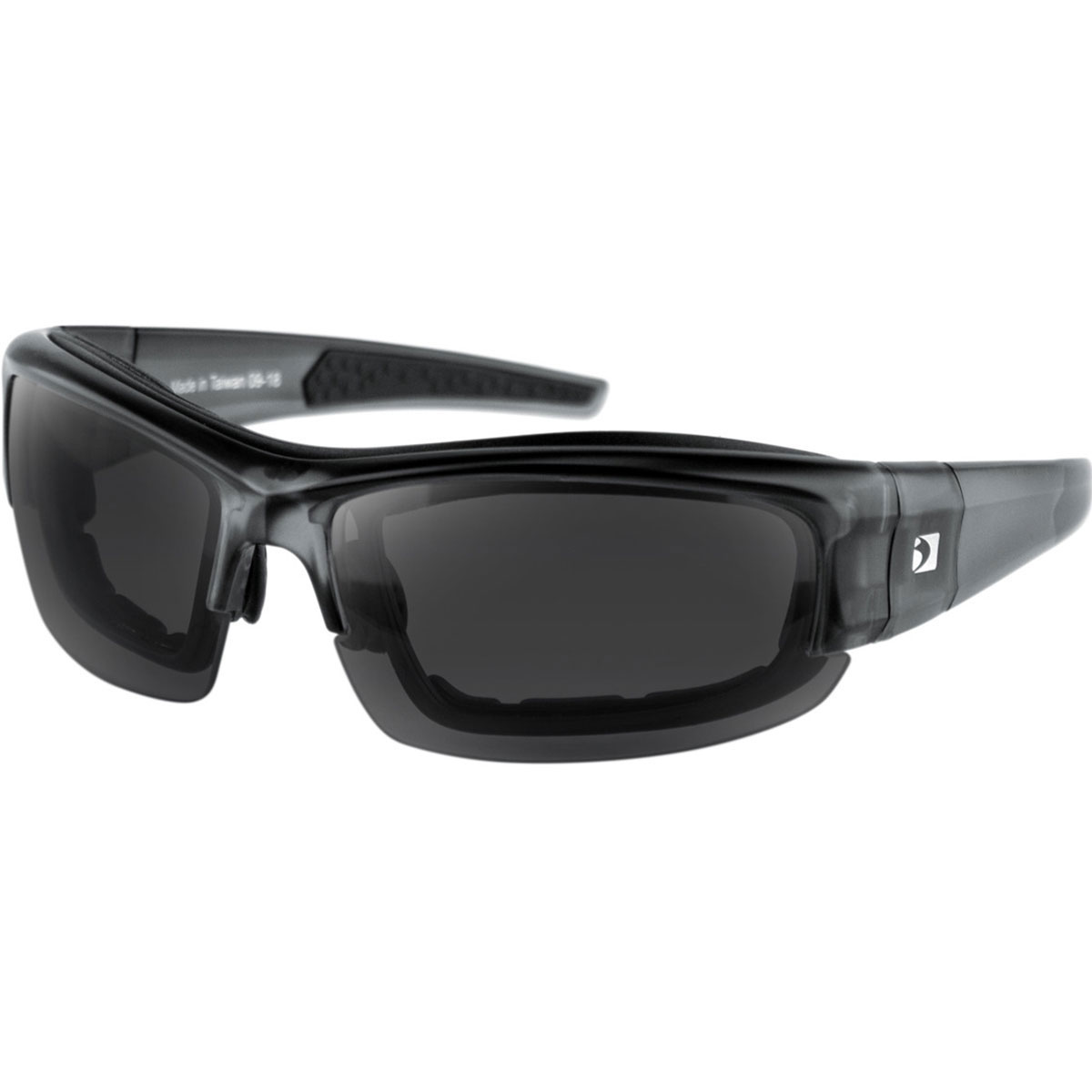 Bobster Men's Rally Convertible Sunglasses,OS,Black/Smoke - image 1 of 2