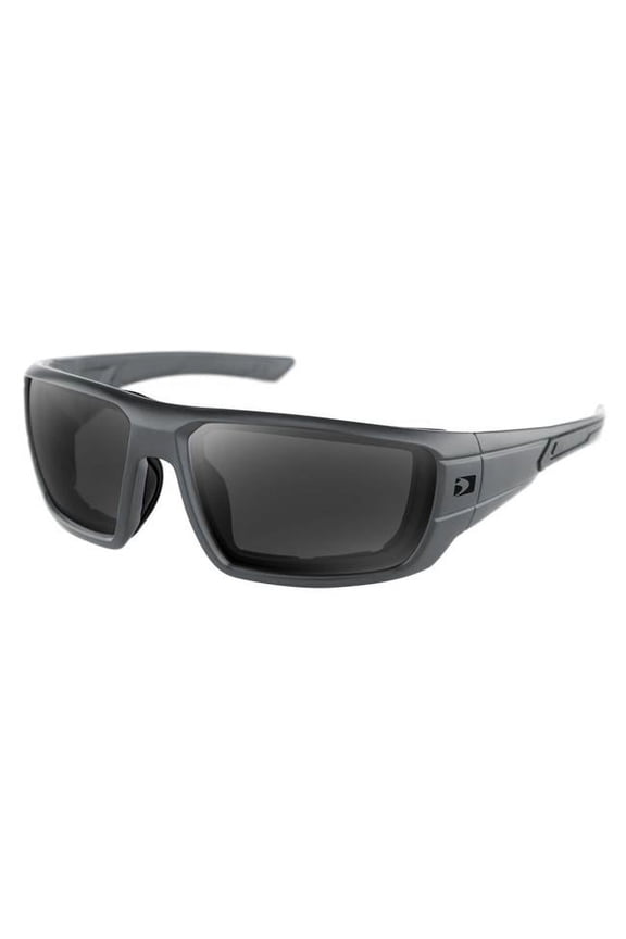 Mission Sunglasses Matte Gray w/Smoke Lens