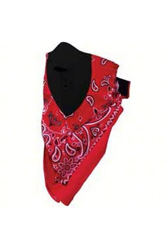 Zan Headgear Neodanna Facemask Red Paisley