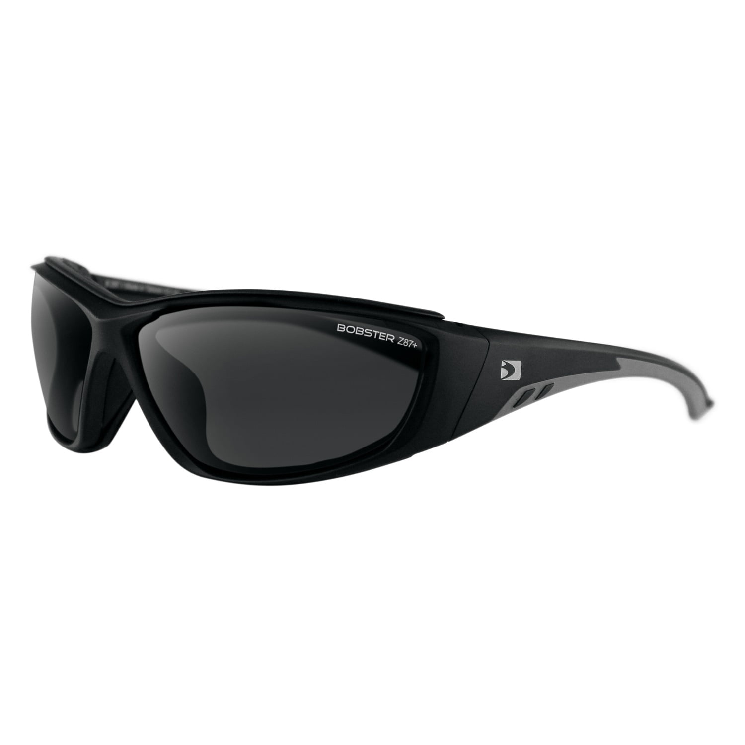 Bobster® Rider Matte Black Frame Smoked Lens