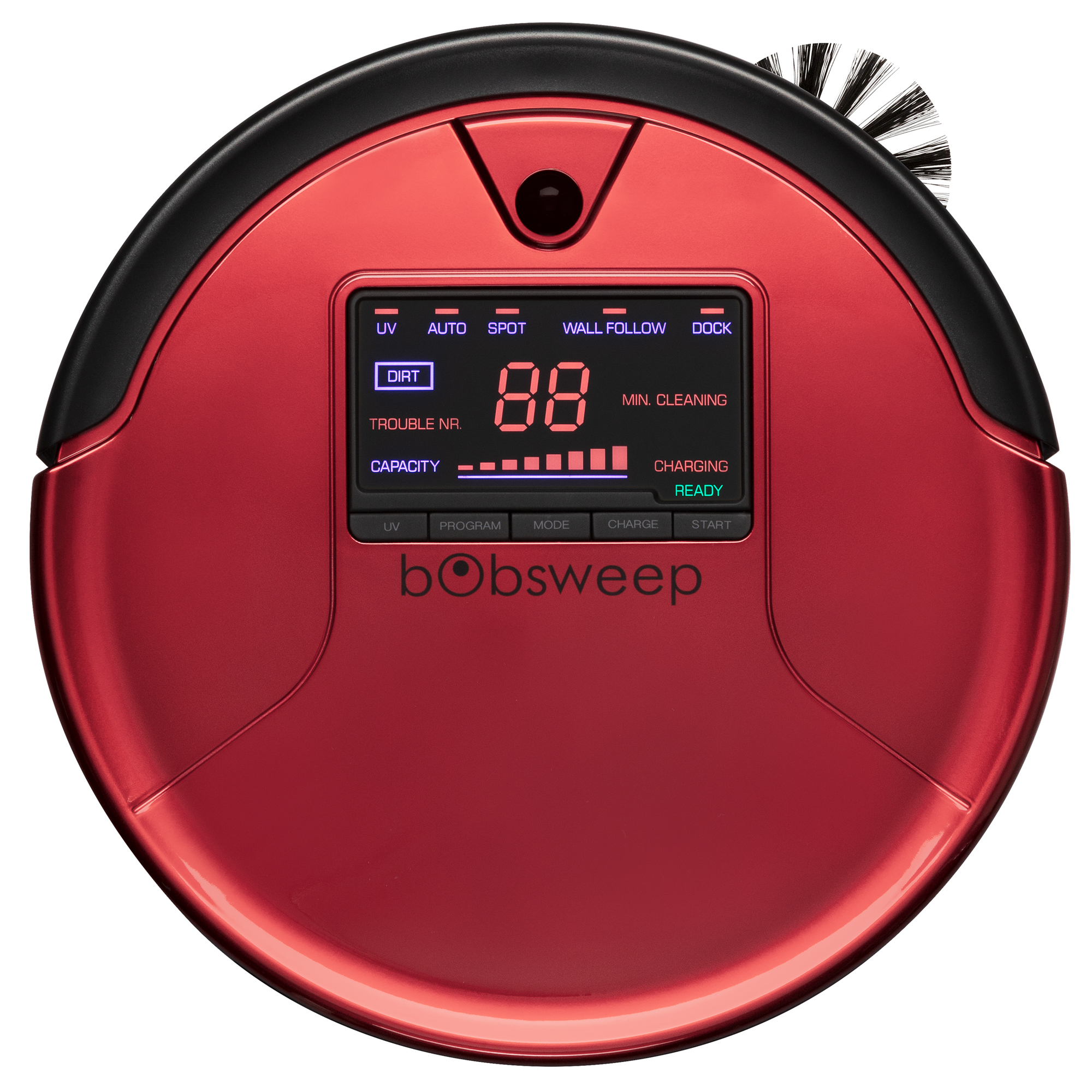 Bobsweep Pet Hair Robotic Vacuum Cleaner and Mop, Rouge - image 1 of 9