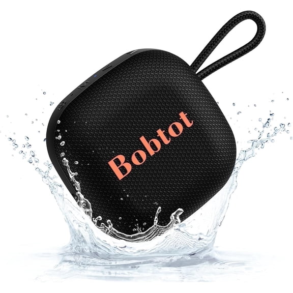 Bobtot Portable Bluetooth Speaker IPX7 Waterproof Wireless Mini Speaker Loud Stereo Sound TWS Built-in Mic for /Party/Beach/Travel/Gifts