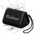 thumbnail image 1 of Bobtot Portable Bluetooth Speaker with Stereo Sound, IPX7 Waterproof Outdoor Speakers 25H Playing Time TWS Pairing for Party Camping Travel Great Gift Choice（Black）, 1 of 10