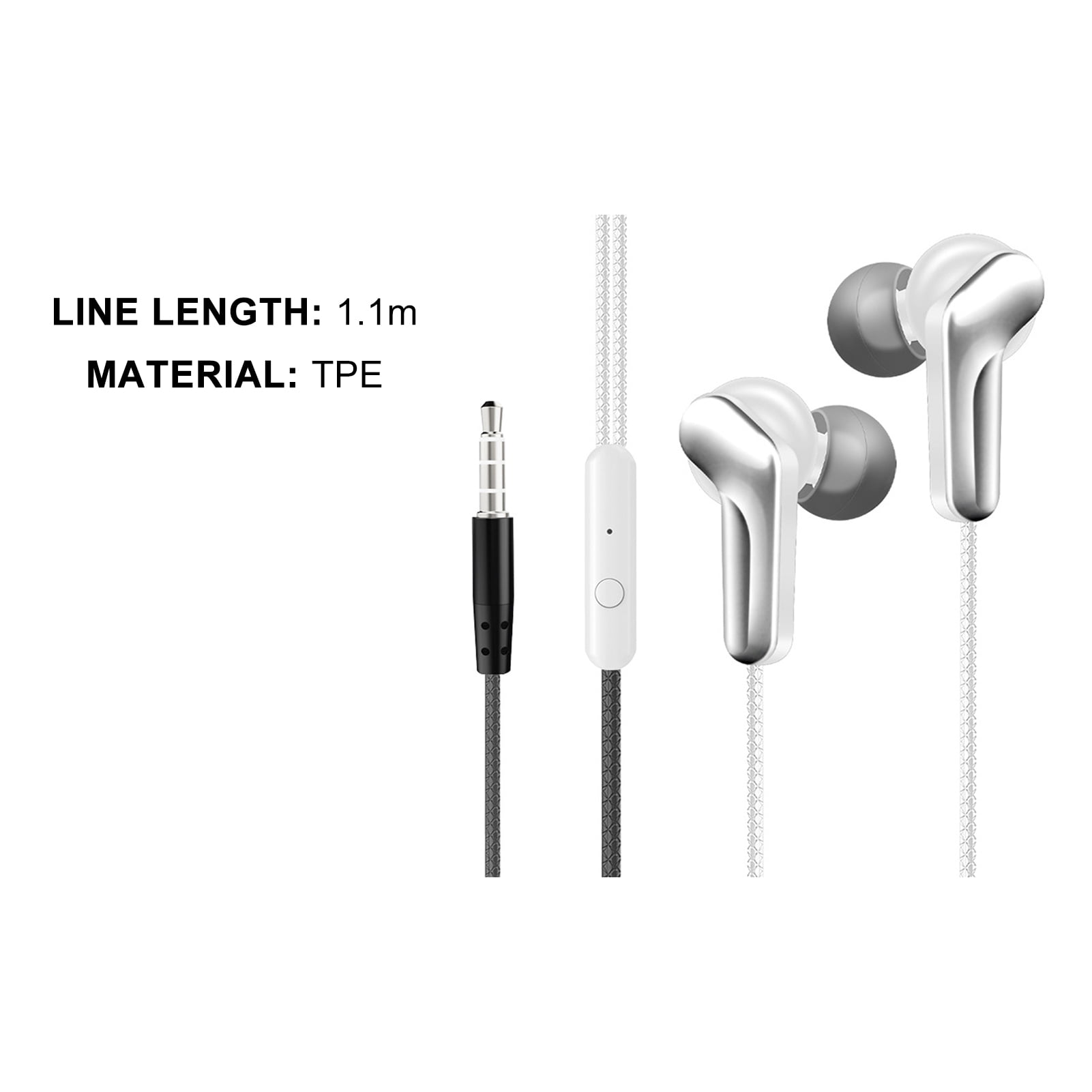 Boc HY 3 Wired Earphone In ear Heavy Bass 3.5mm Sports Earbuds