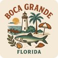 thumbnail image 1 of Boca Grande Florida Keepsakes Souvenir Vinyl Sticker – Destination Travel Keepsake Collectible (3-Inches Wide), 1 of 3