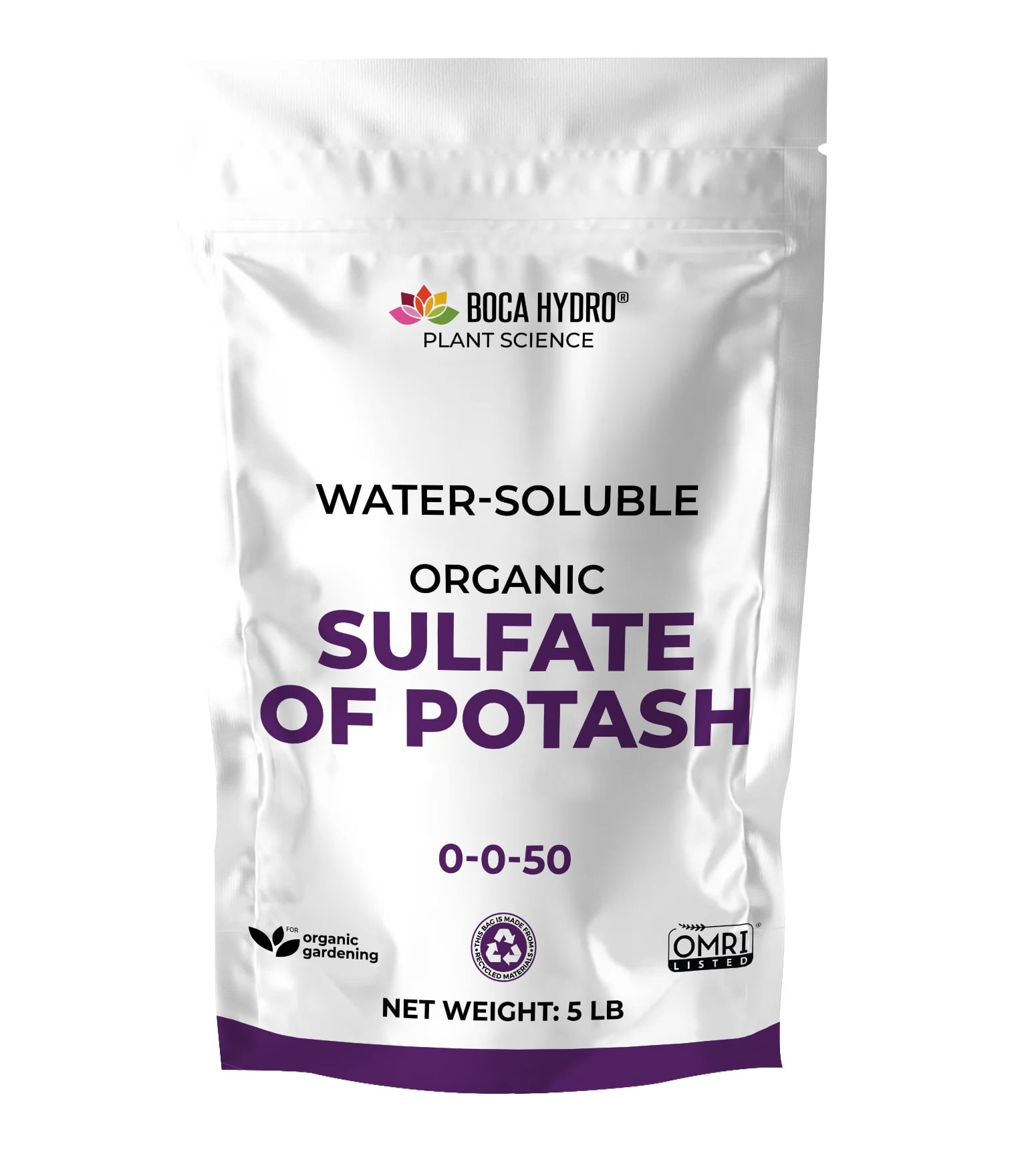 Boca Hydro Organic Sulfate of Potash WaterSoluable Plant Nutrient