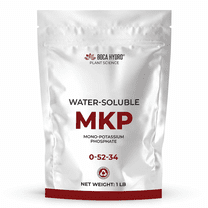 Boca Hydro MKP Mono-Potassium Phosphate 0-52-34 Water Soluble Plant Food Flowering Enhancer Bloom Booster and Root Builder for All Plants, Vegetables, Flowers, Trees and Lawns.