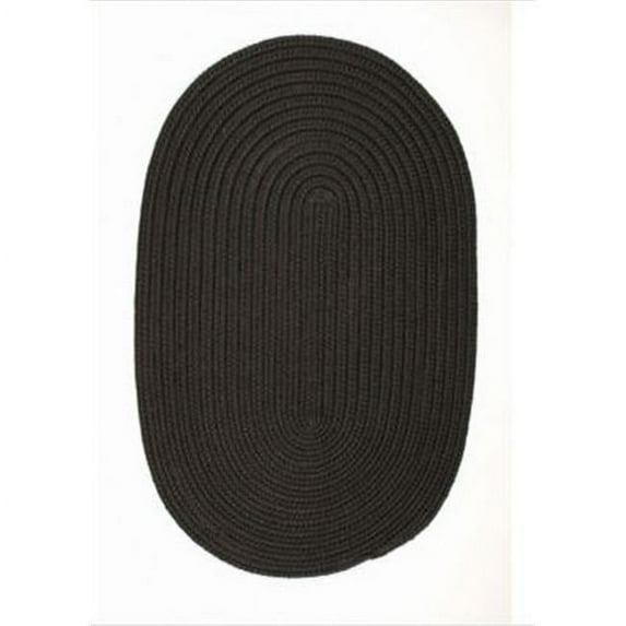 Boca Raton Black Indoor/Outdoor Rug - 11 ft. round