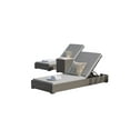 thumbnail image 1 of Homestyles Boca Raton Rattan Outdoor Chaise Lounge Pair and Side Table in Brown, 1 of 6