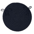 thumbnail image 1 of Boca Raton Chair Pad - Navy - single Rug, 1 of 1