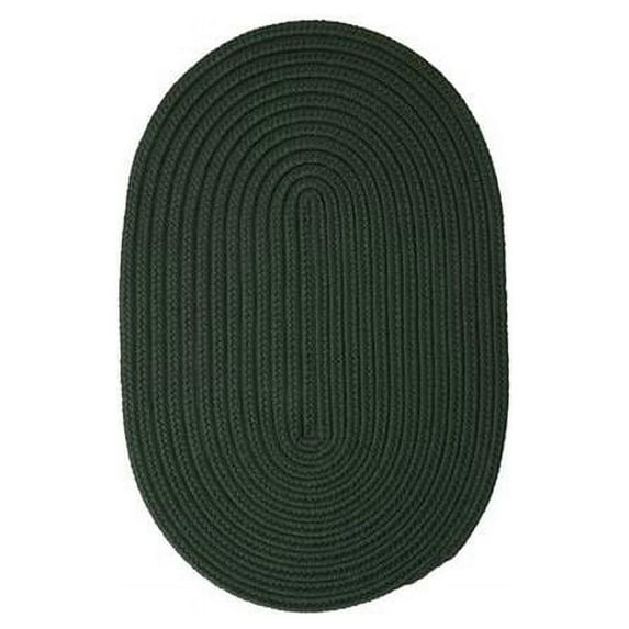 Boca Raton Dark Green Indoor/Outdoor Area Rug - 5 ft. x 7 ft.