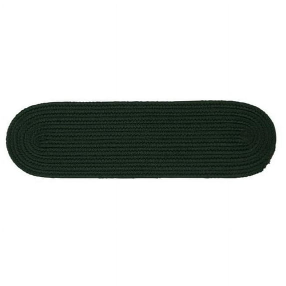 Boca Raton - Dark Green Stair Tread - single Rug