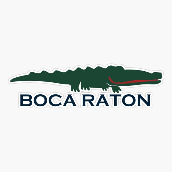 Boca Raton Florida Coastal Travel Sticker