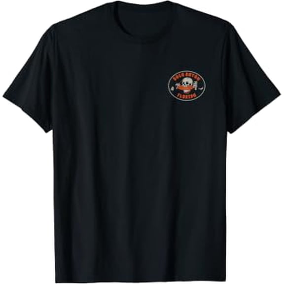Boca Raton Florida FL Vintage Surf Beach Front & Back T-Shirt