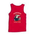 thumbnail image 1 of Boca Raton Hammerhead Shark Fun Men's Tank Top, 1 of 3