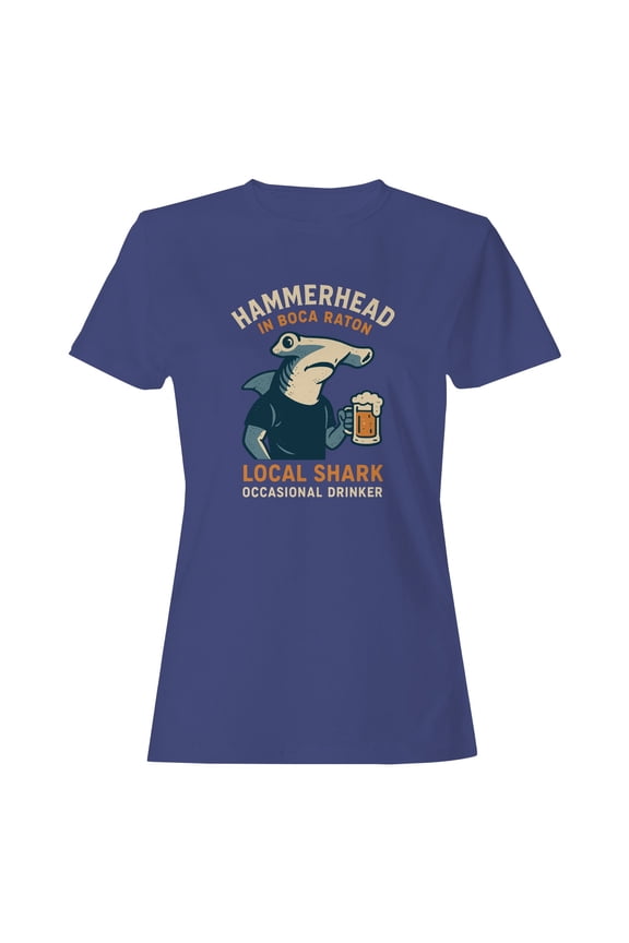 Boca Raton Hammerhead Shark Fun Women's T-shirt