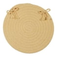 thumbnail image 1 of Boca Raton - Pale Banana Chair Pad - set 4 Rug, 1 of 1