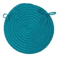 thumbnail image 1 of Boca Raton - Turquoise Chair Pad - set 4 Rug, 1 of 1