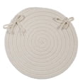 thumbnail image 1 of Boca Raton - White Chair Pad - set 4 Rug, 1 of 1