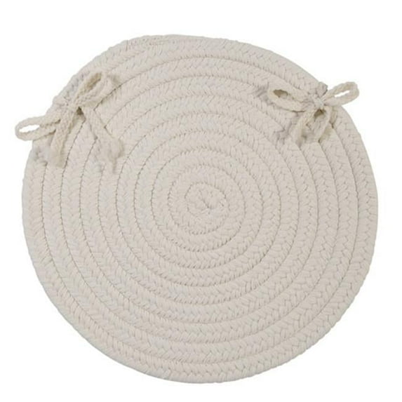 Boca Raton - White Chair Pad - set 4 Rug