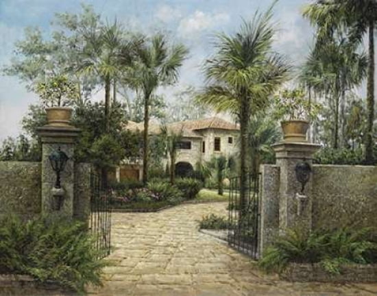 Boca Retreat Canvas Art - Busaro (24 x 30)